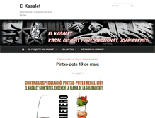 Tablet Screenshot of kasalet.org